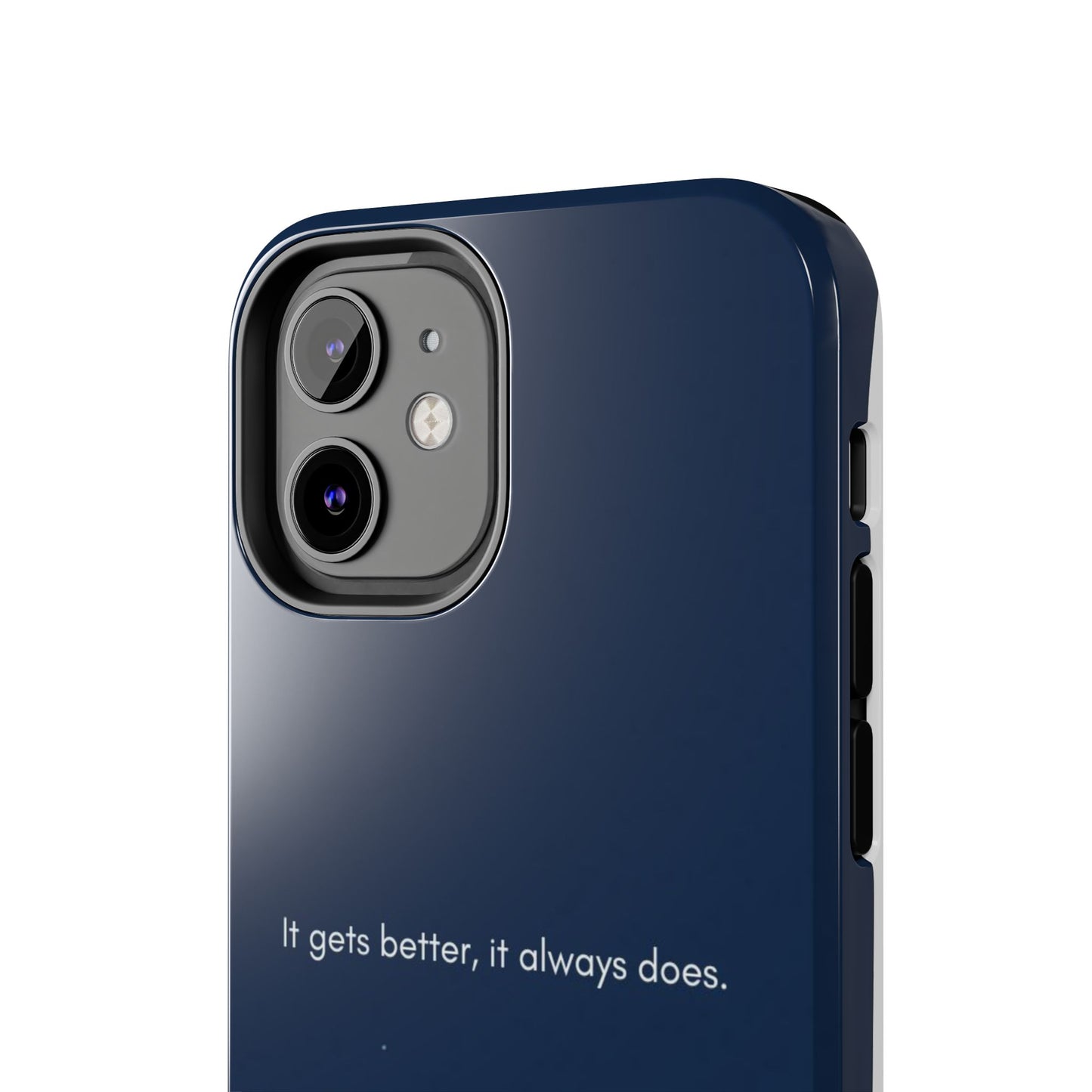Motivational Tough Phone Cases, Anime-inspired Phone Case, Unique Gift for Friends, Phone Accessory, Encouraging Quote