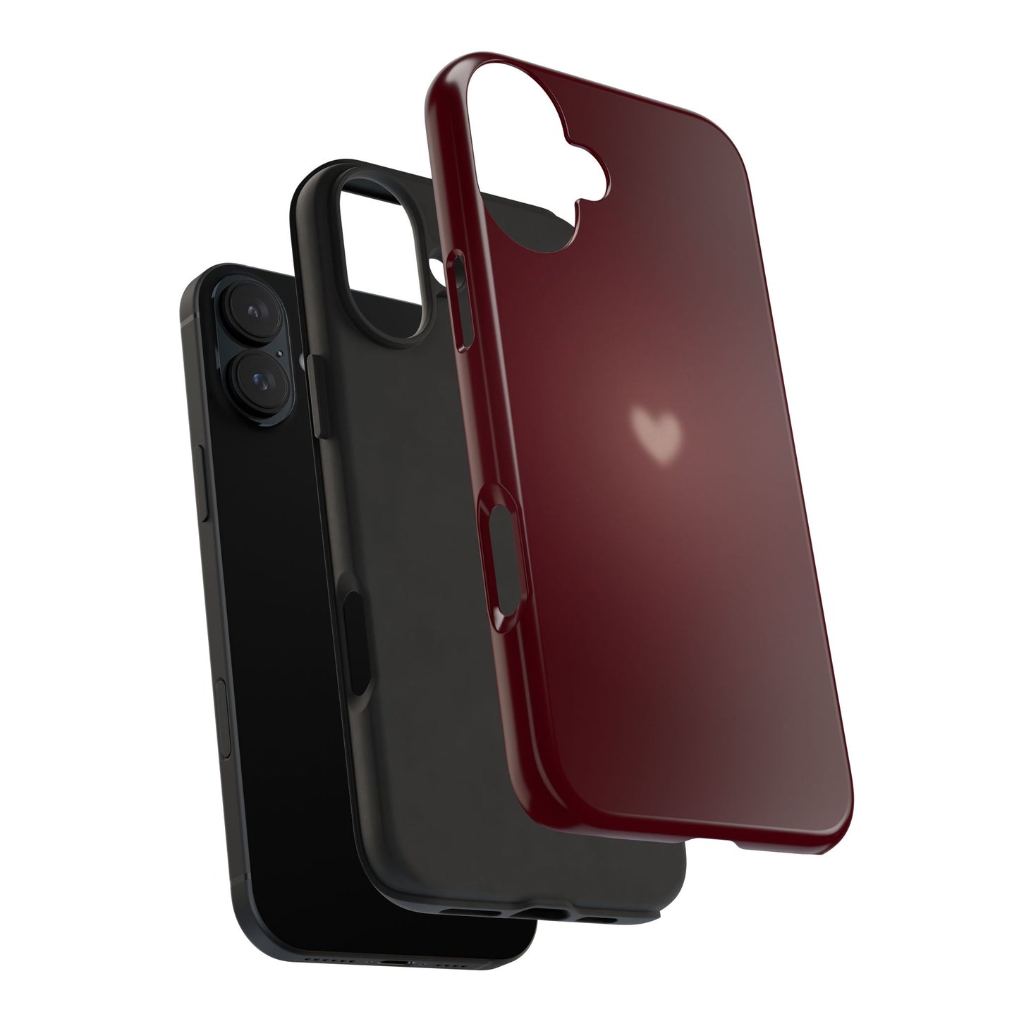 Heartbeat Tough Phone Cases, Secure Cell Phone Cover, Durable Gift for Couples, Valentine’s Day Essentials, Cute Tech Accessories