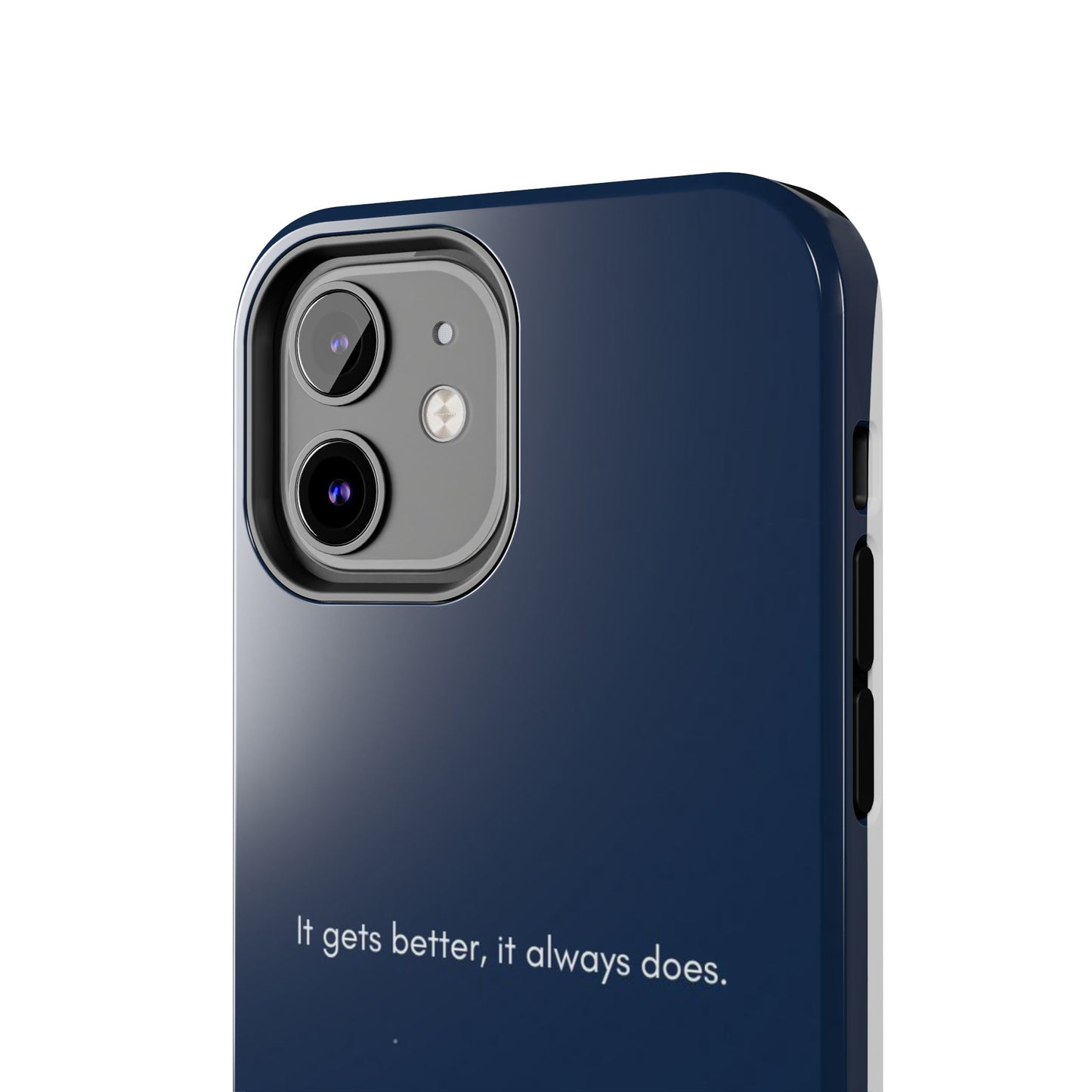 Motivational Tough Phone Cases, Anime-inspired Phone Case, Unique Gift for Friends, Phone Accessory, Encouraging Quote