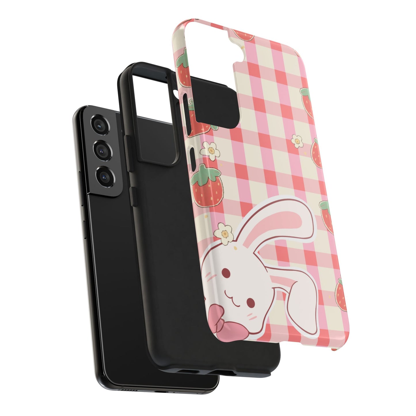 Cute Strawberry Bunny Phone Case