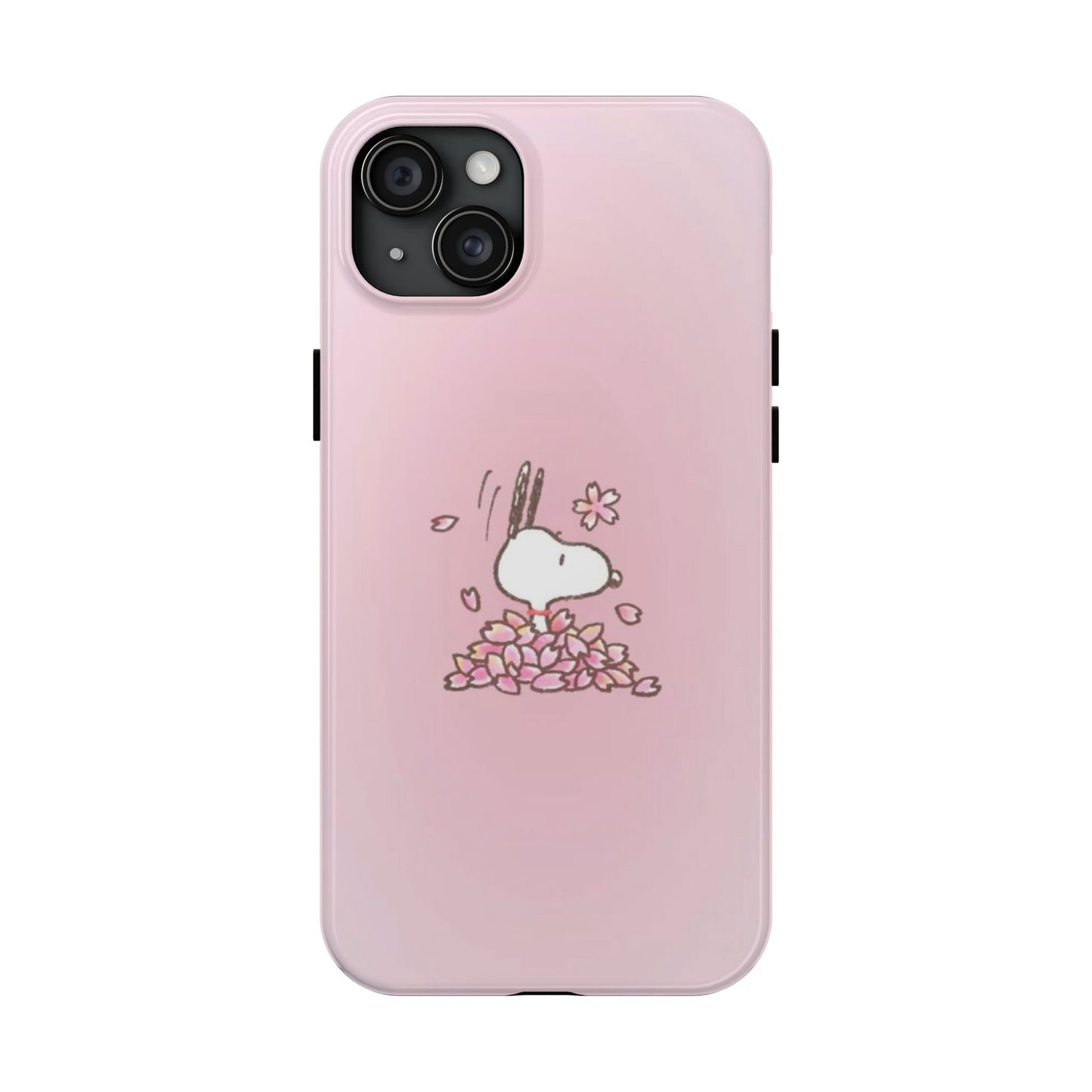 Cute Bunny Floral Tough Phone Cases, Spring Accessories, Gift for Her, Durable Cell Case, Pet Lovers, Unique Spring Decor