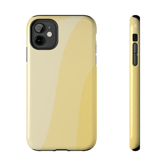 Yellow Wave Tough Phone Cases - Durable, Stylish Protection for Everyone, Ideal Gift for Birthdays, Self-Care, Everyday Reliability, [...]
