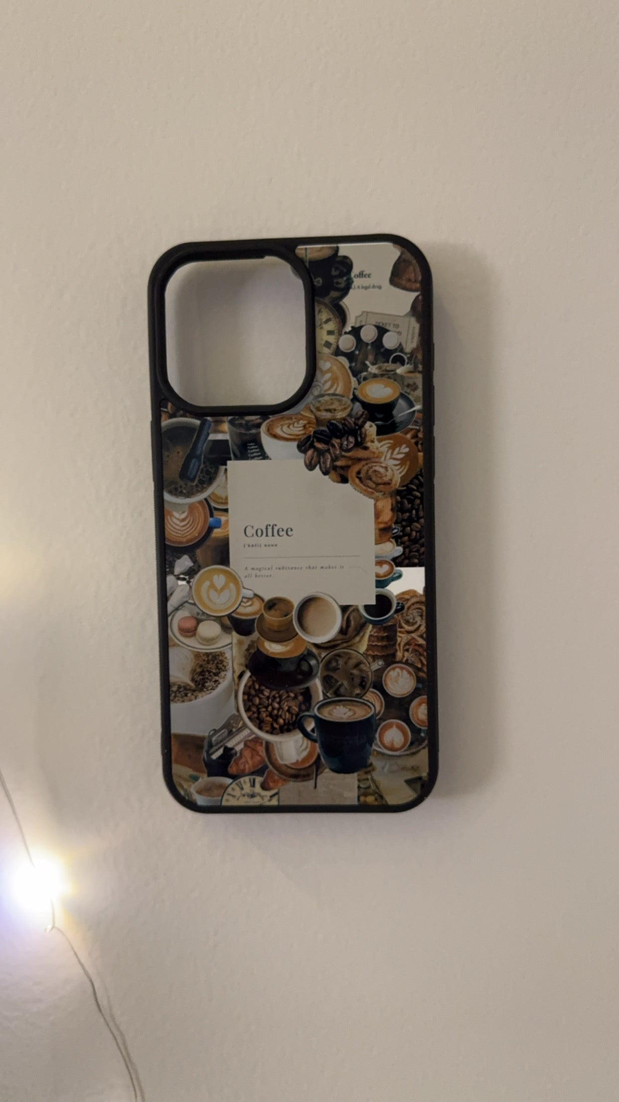 Café Vibes Coffee Aesthetic iPhone Case