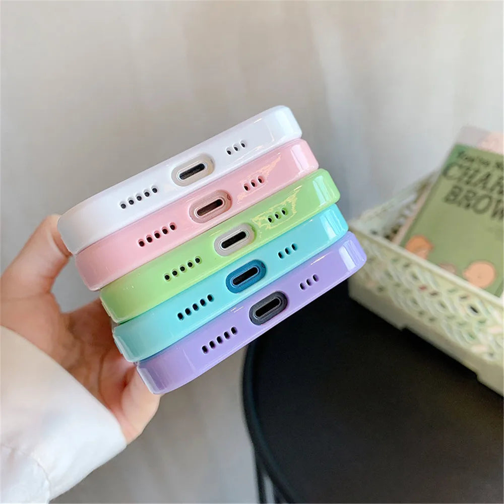 Candy Shockproof Silicone Phone Case