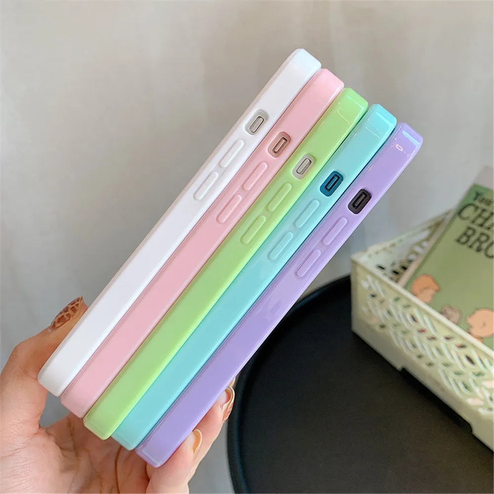 Candy Shockproof Silicone Phone Case