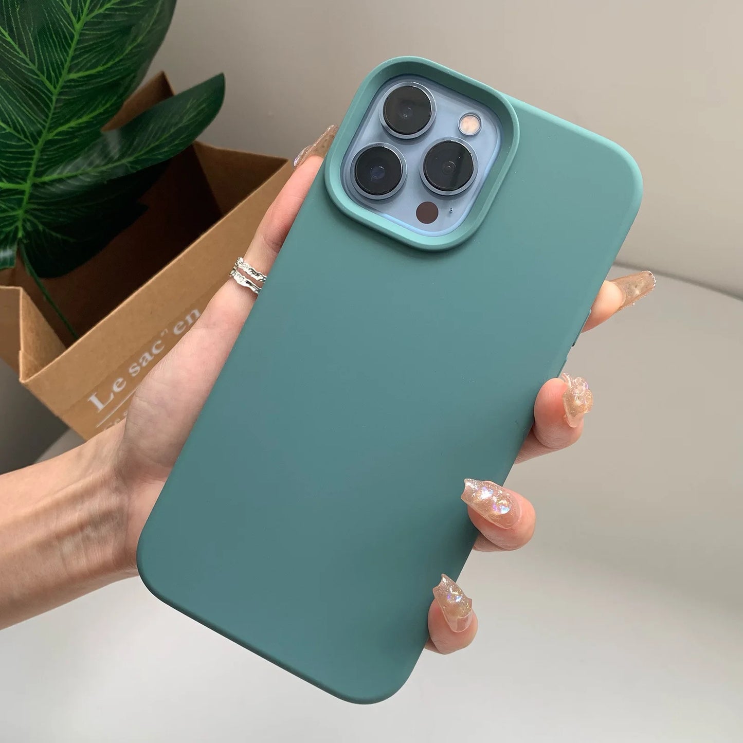 Luxury Silicone Phone Case