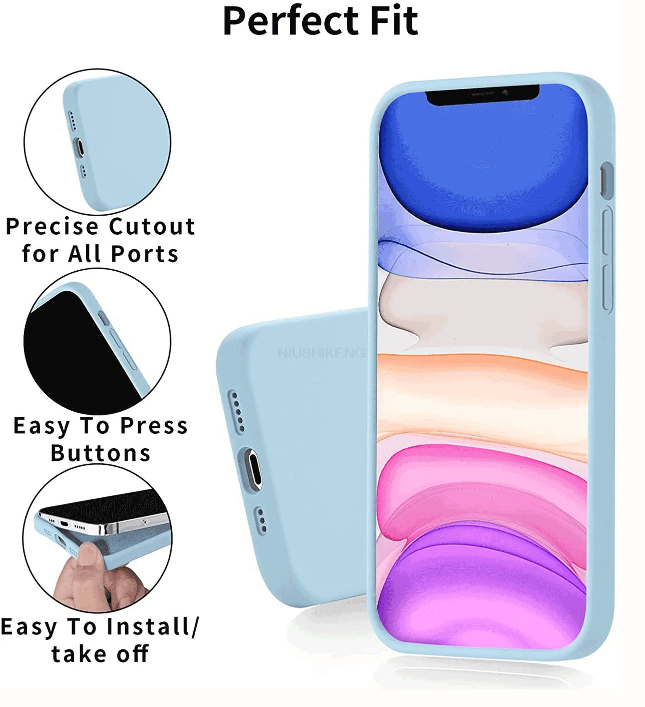 Luxury Silicone Phone Case