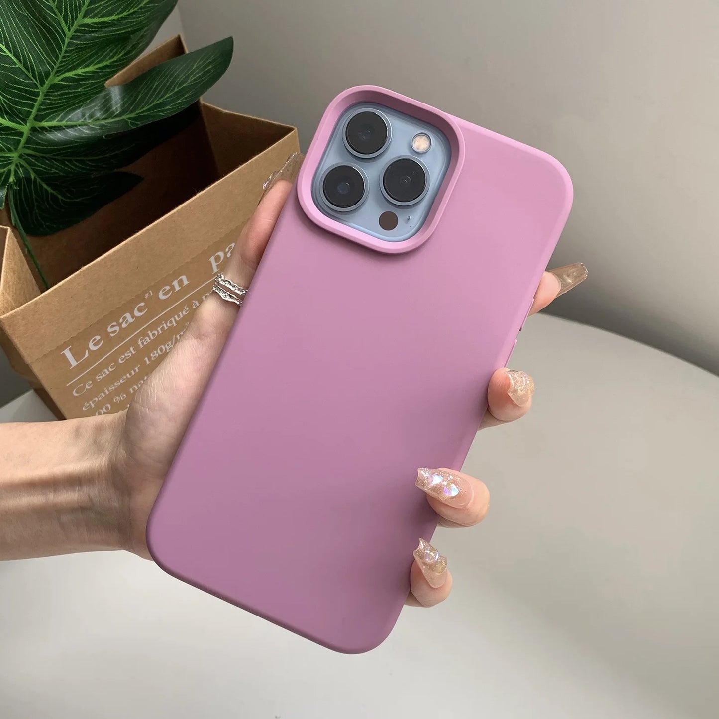 Luxury Silicone Phone Case