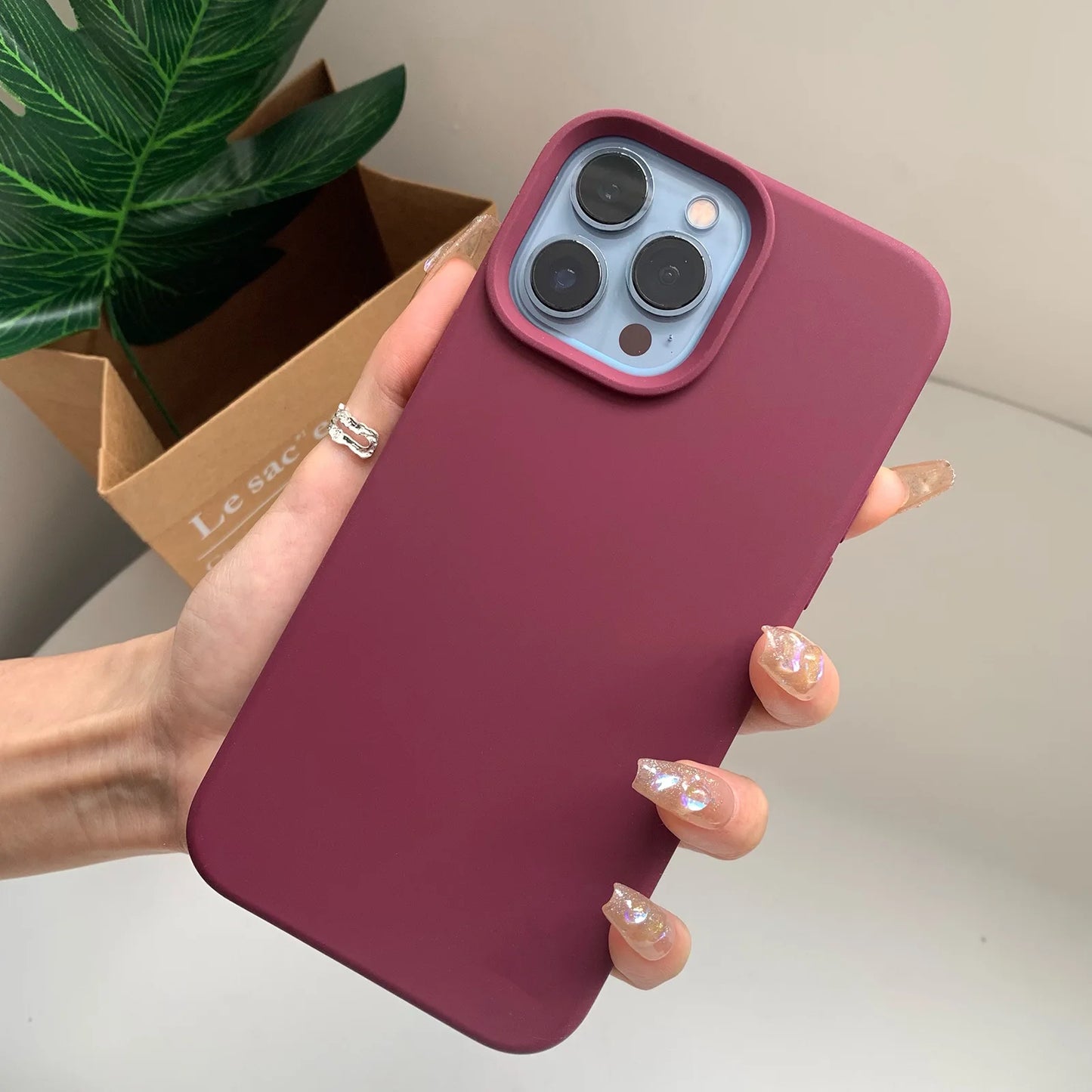 Luxury Silicone Phone Case