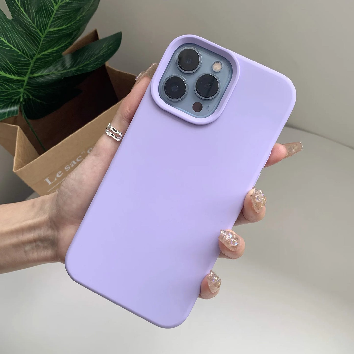 Luxury Silicone Phone Case